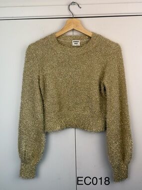 Sunday Best Aritzia Kitten Metallic Sweater XXS